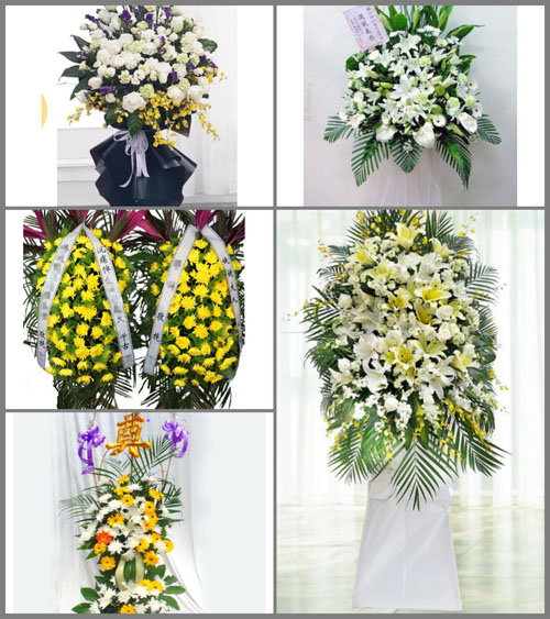 云南红河州泸西县向阳乡白事花篮预定